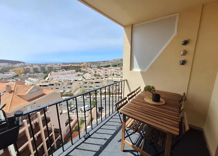 公寓 Castle Harbour Atico Duplex 3 2 Banos Balcon Vista Mar 洛斯克里斯蒂亚诺斯